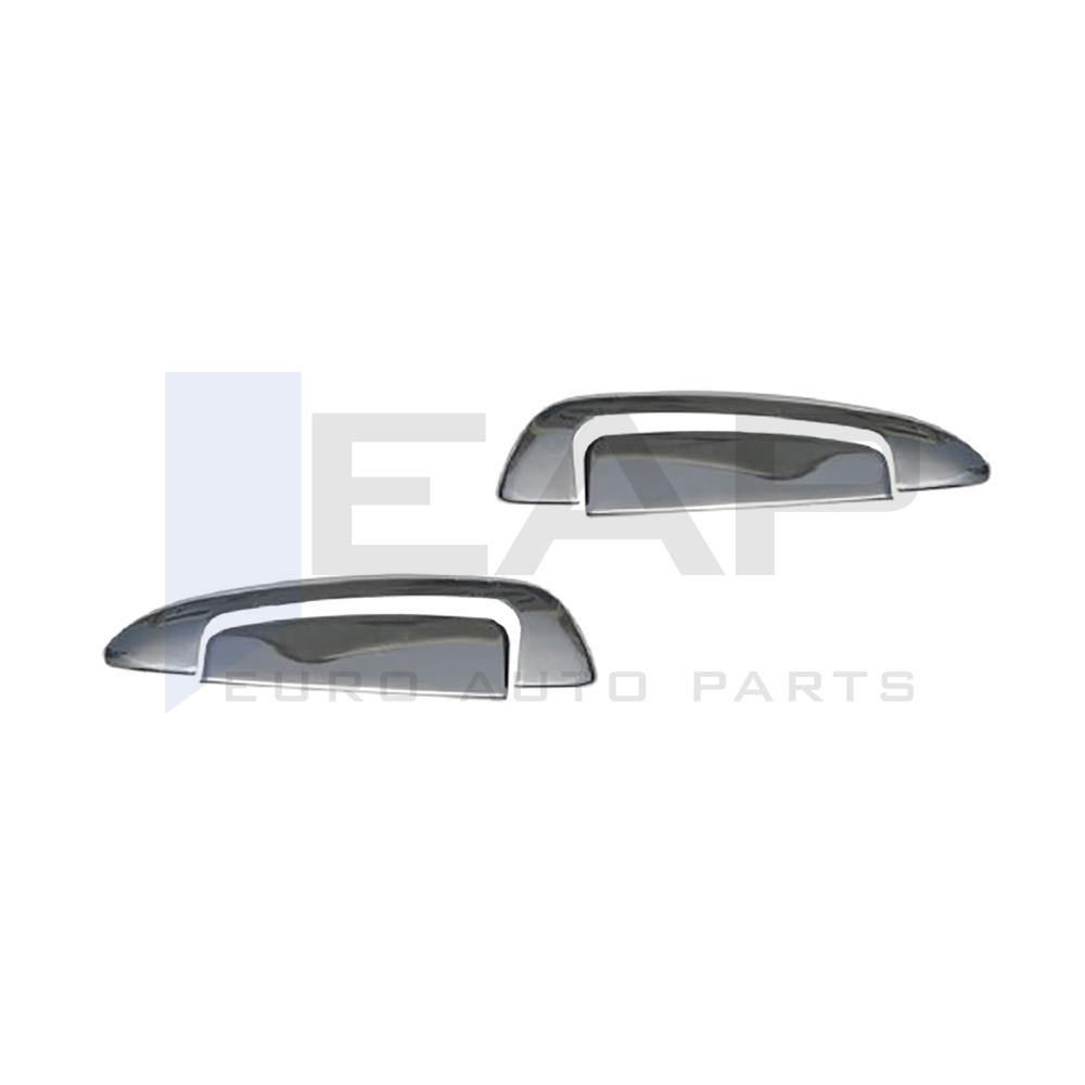 Door Handle Cover (Framed)- 2 Doors - Stainless Steel