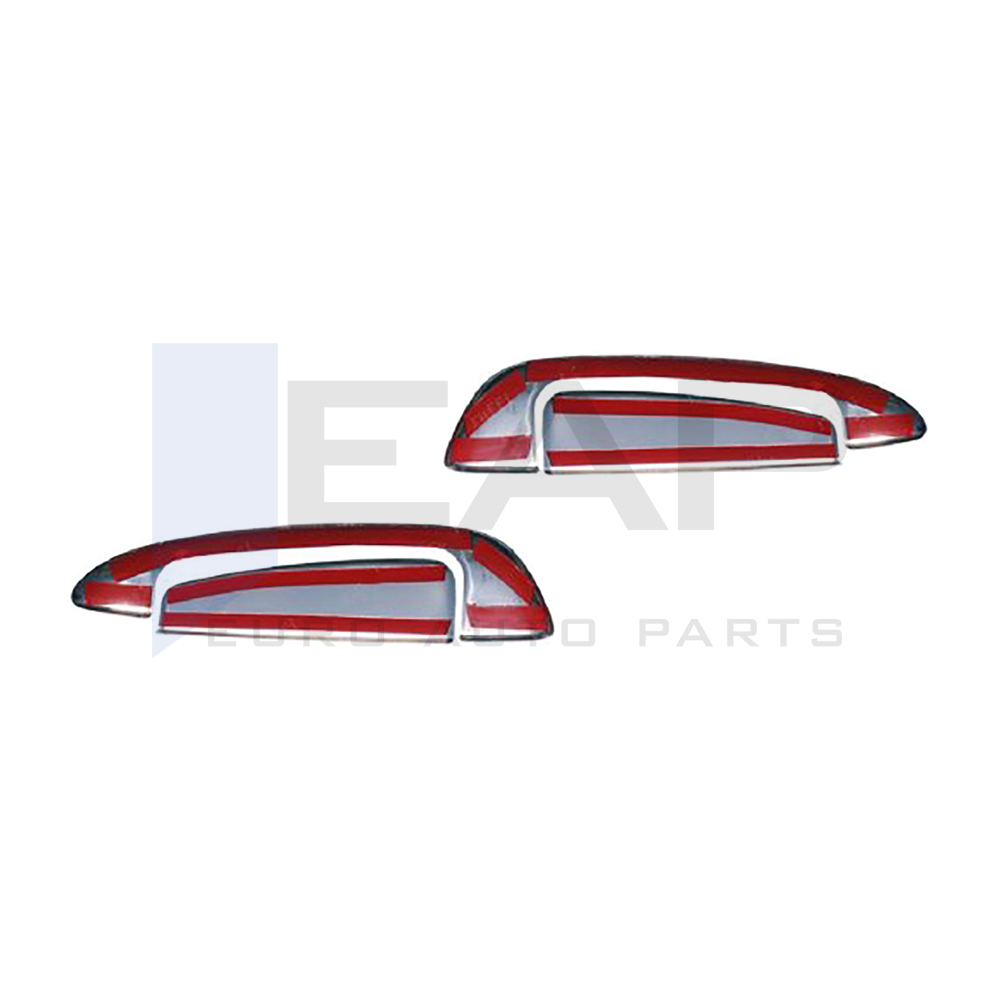 Door Handle Cover (Framed)- 2 Doors - Stainless Steel