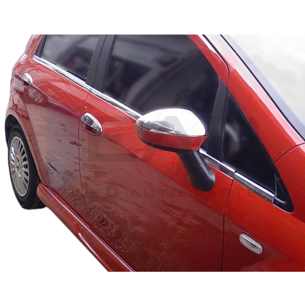 Mirror Cover - 2 Pcs - Stainless Steel