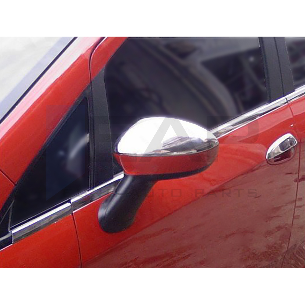 Mirror Cover - 2 Pcs - Stainless Steel