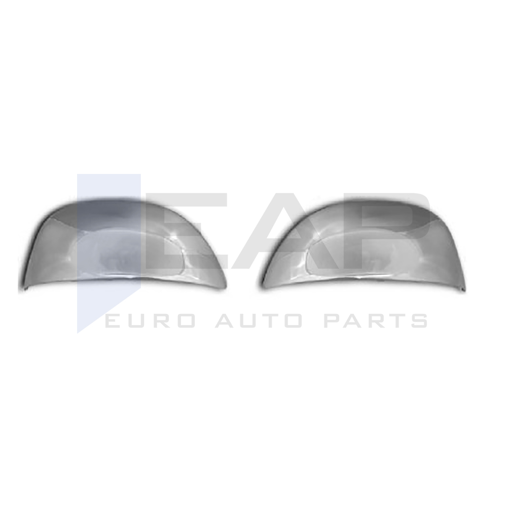 Mirror Cover - 2 Pcs - Stainless Steel