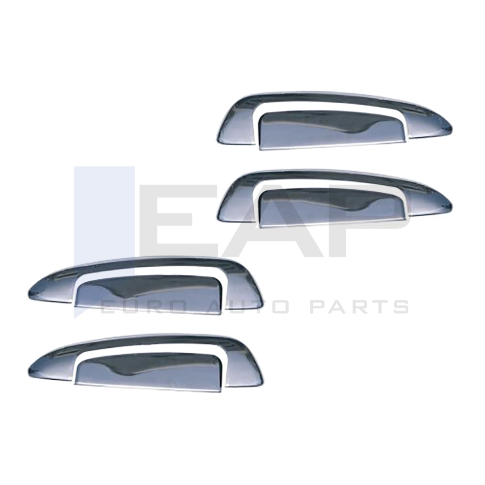 Door Handle Cover (Framed)- 4 Doors - Stainless Steel
