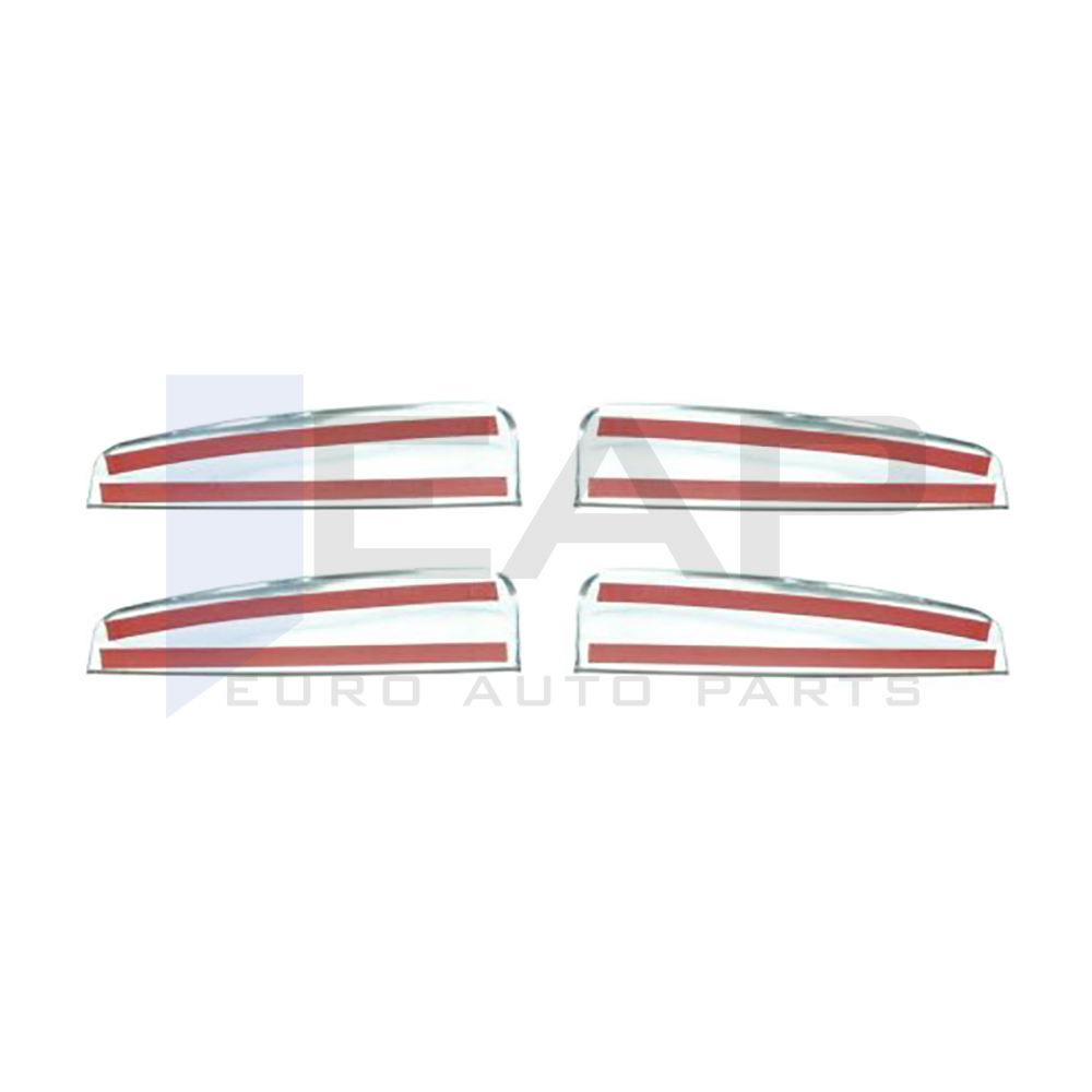 Door Handle Cover - 4 Doors - Stainless Steel