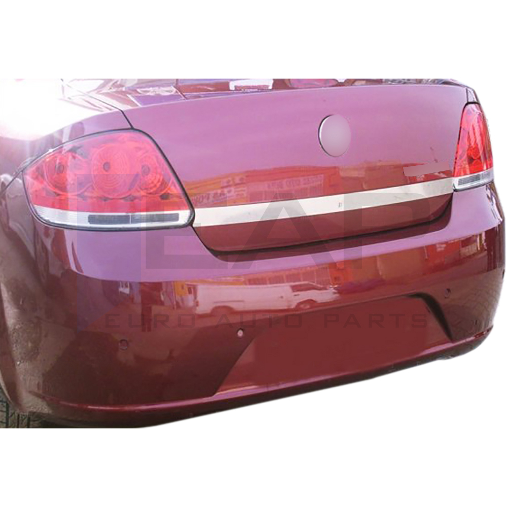 Trunk Lid Trim (Perforated)- Stainless Steel