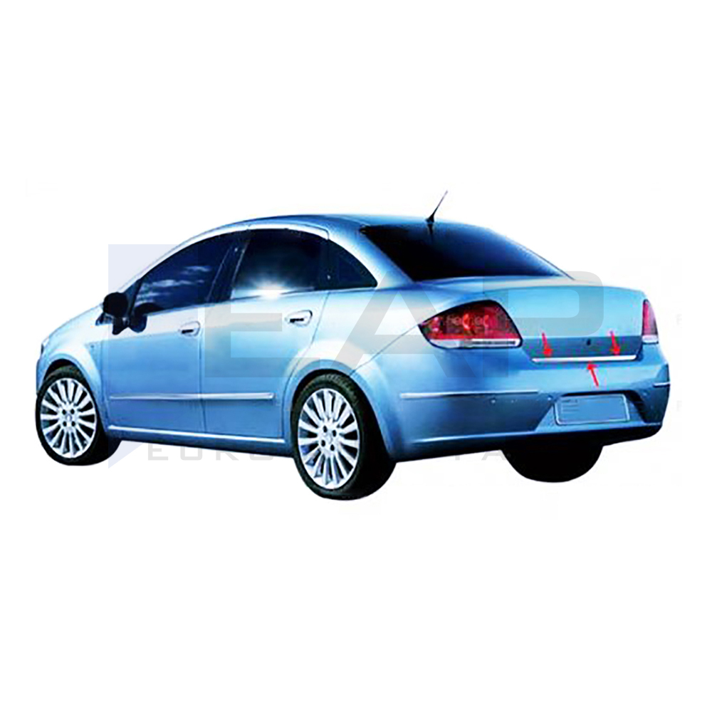 Trunk Lid Trim - Stainless Steel