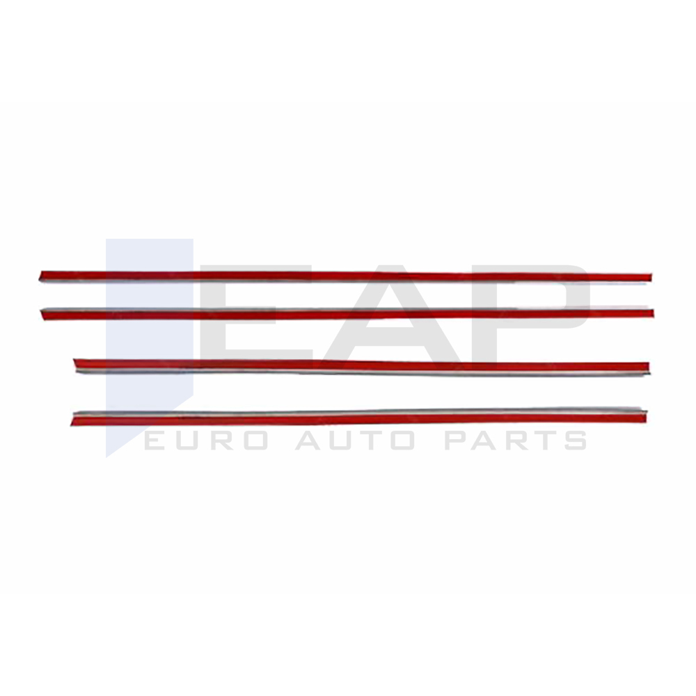 Window Frame Garnish - 4 Pcs - Stainless Steel