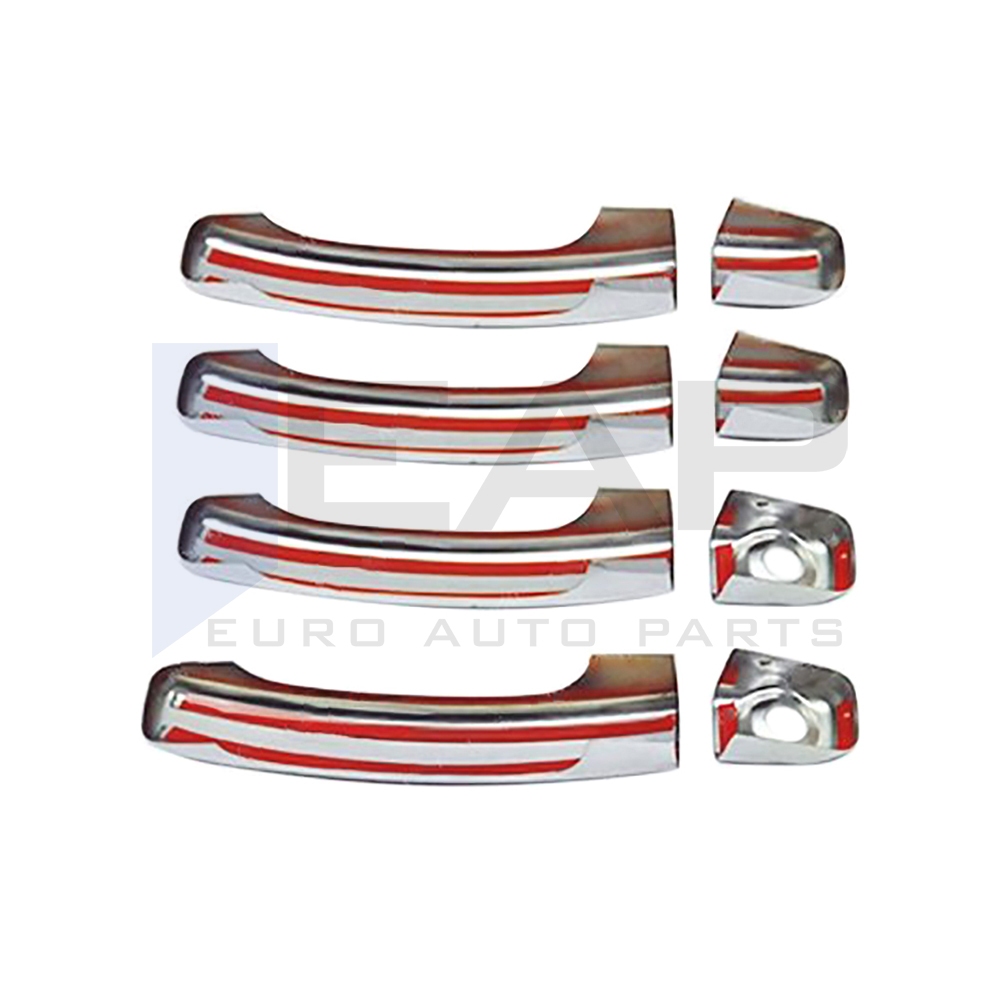 Door Handle Cover (Double Hole) - 4 Doors - Stainless Steel