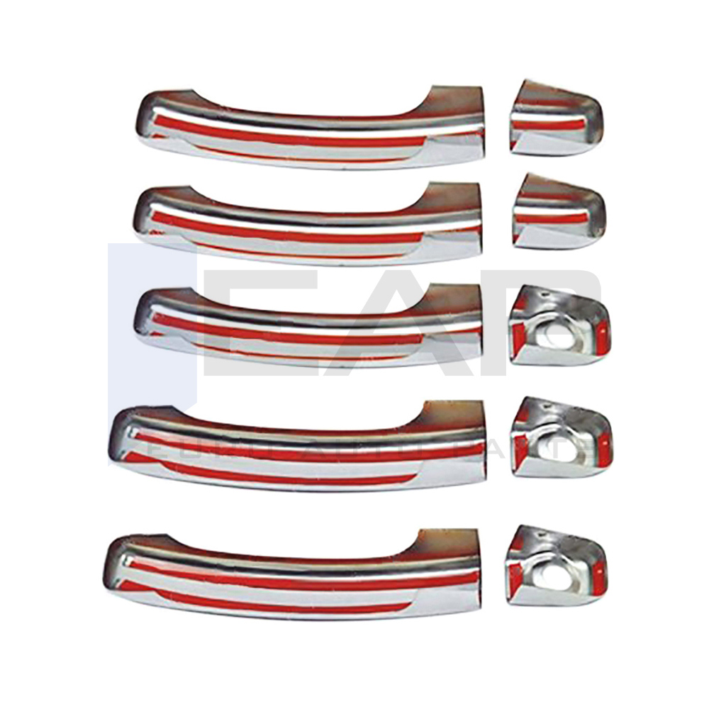 Door Handle Cover (Three Holes) - 5 Doors - Stainless Steel