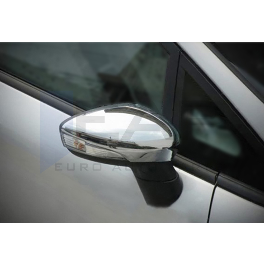 Mirror Cover - 2 Pcs - Stainless Steel