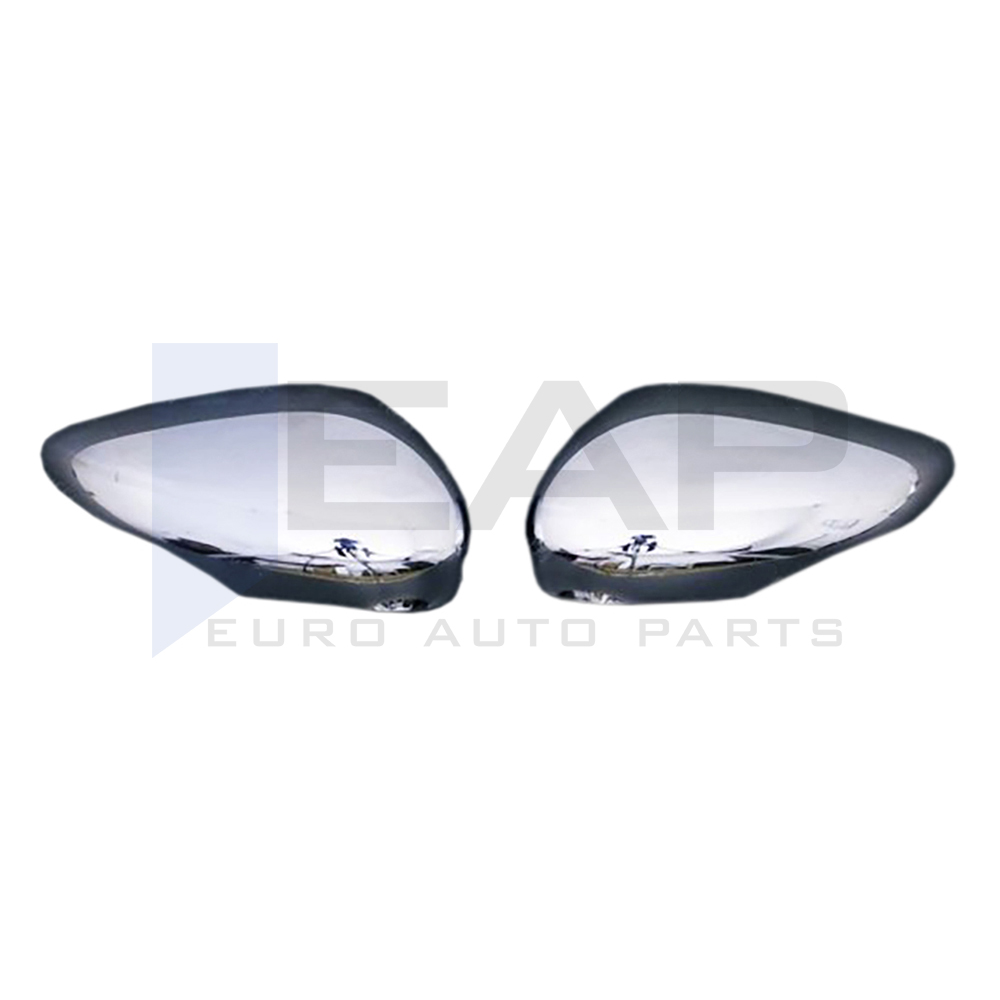 Mirror Cover - 2 Pcs - Stainless Steel