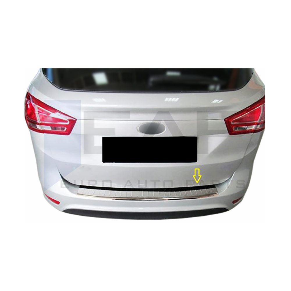Rear Bumper Protector - Stainless Steel