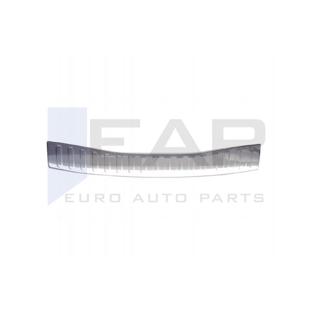 Rear Bumper Protector - Stainless Steel