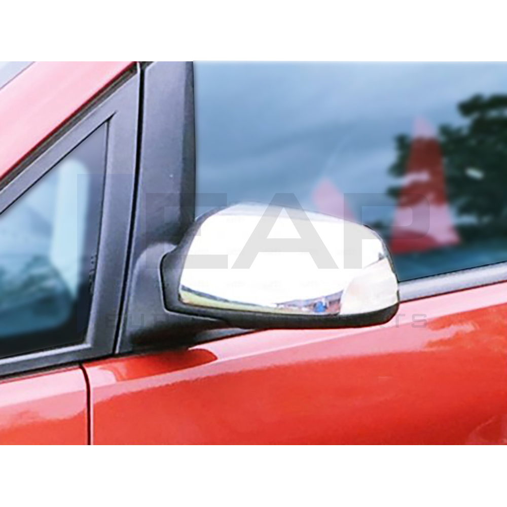 Mirror Cover 2 Pcs. (With Signal) - Stainless Steel