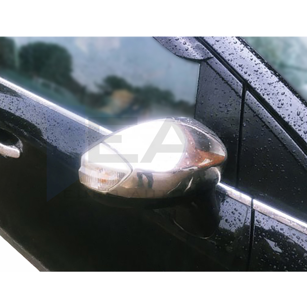 Mirror Cover - 2 Pcs - Stainless Steel