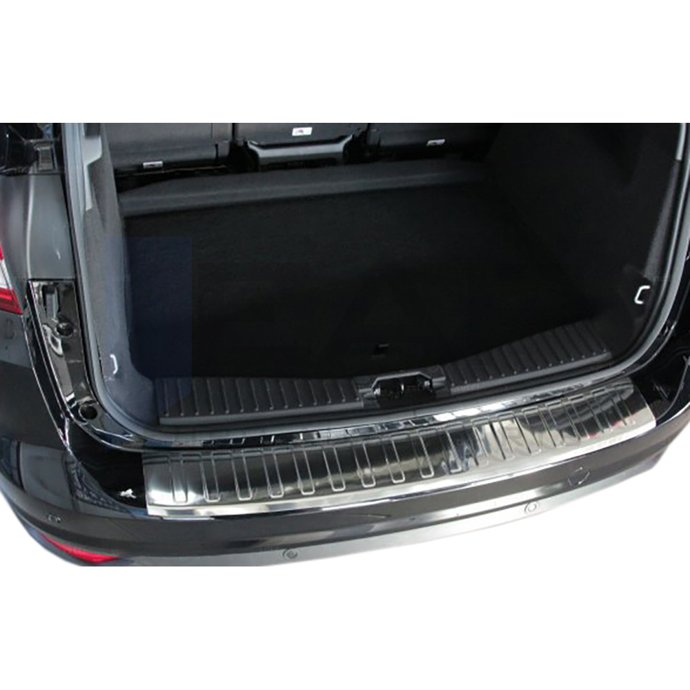 Rear Bumper Protector - Stainless Steel