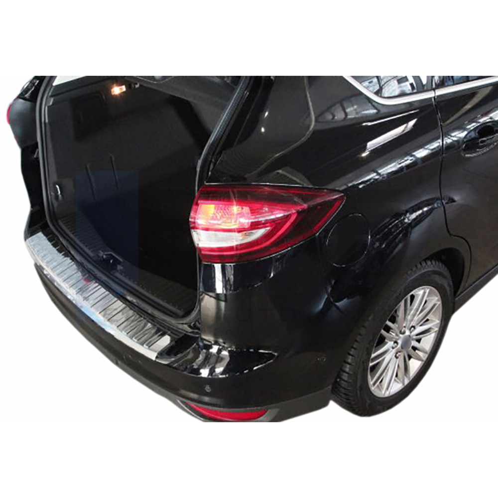 Rear Bumper Protector - Stainless Steel