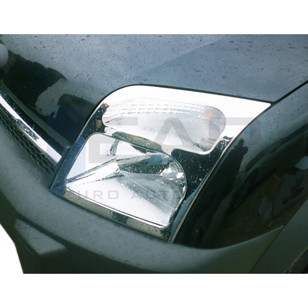 Headlight Frame - 2 Pcs - Stainless Steel