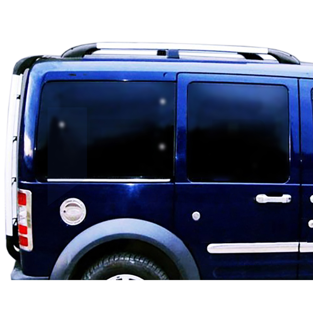 Side Door Rail Trim (Long Chassis) - 2 Pcs - Stainless Steel