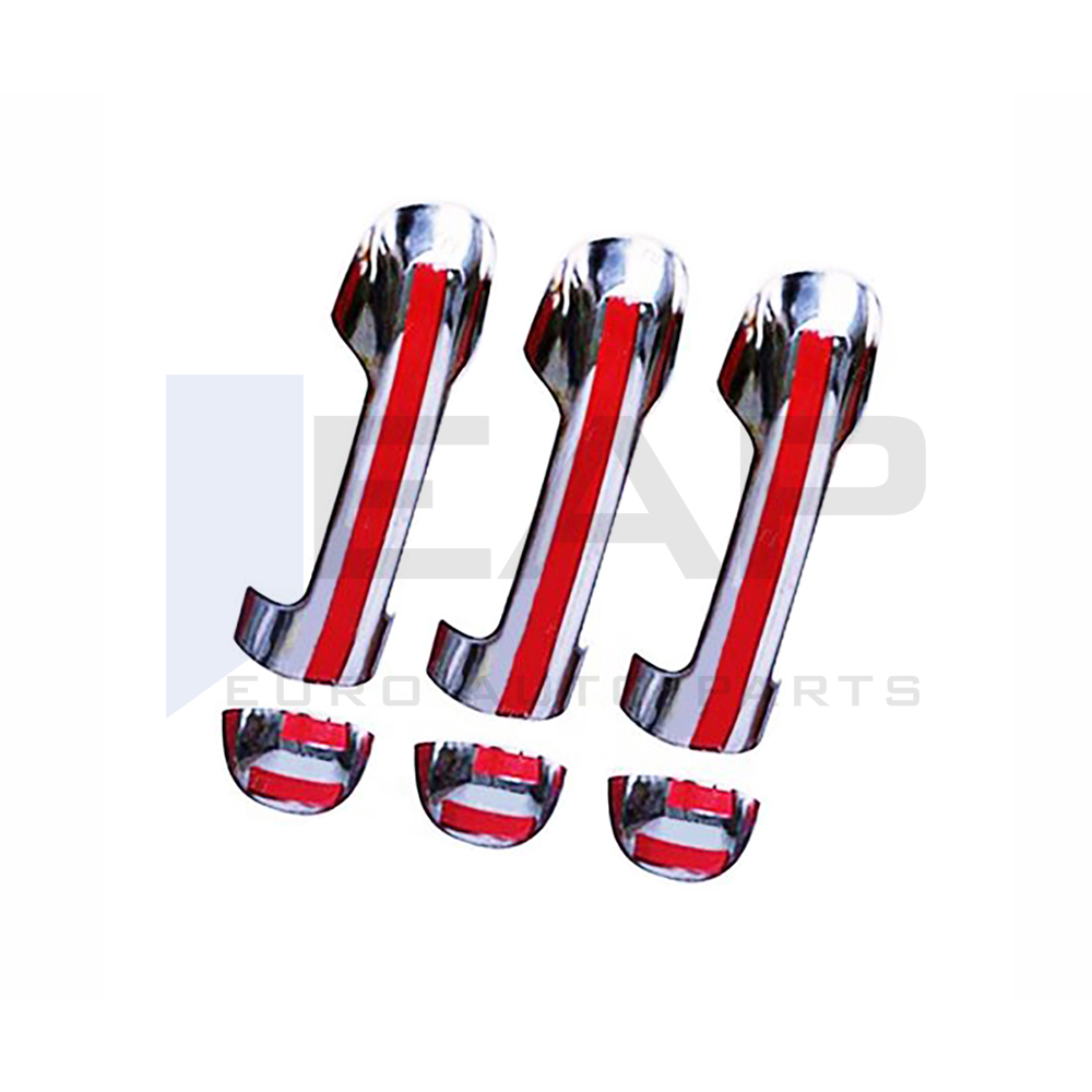 Door Handle Cover - 3 Doors - Stainless Steel