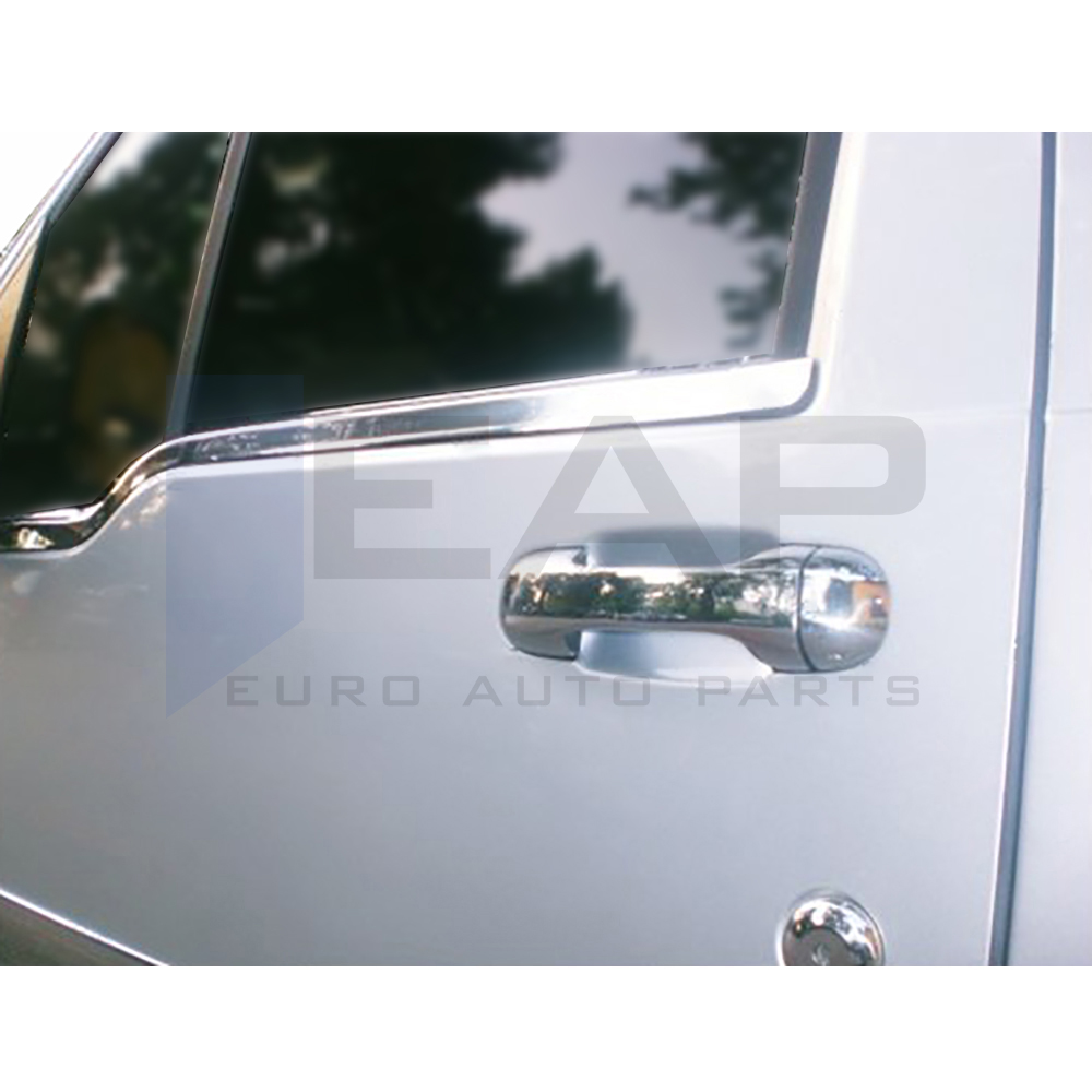 Window Frame Garnish - 2 Pcs - Stainless Steel