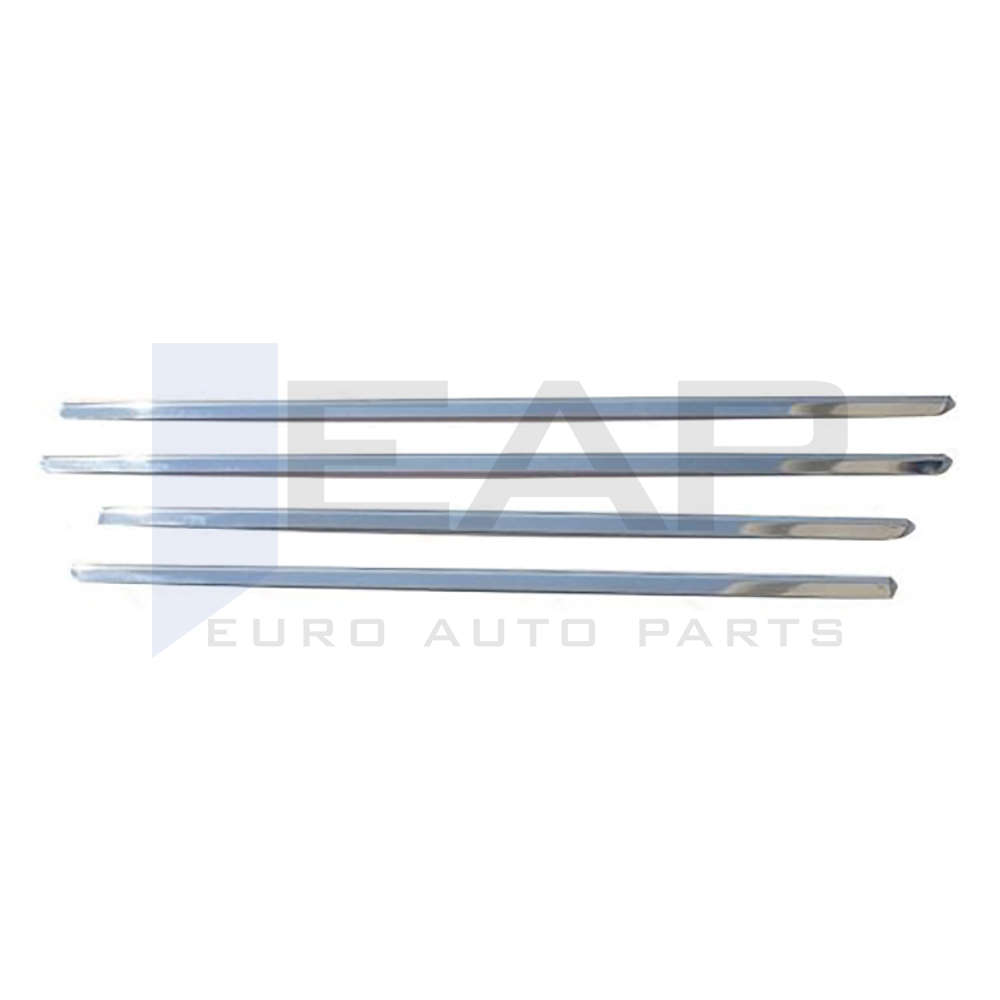 Window Frame Garnish - 4 Pcs - Stainless Steel