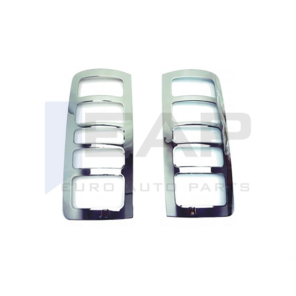Tail Light Frame - 2 Pcs - Stainless Steel
