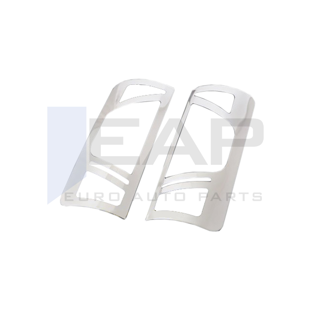 Tail Light Frame - 2 Pcs - Stainless Steel