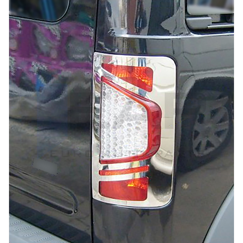 Tail Light Frame - 2 Pcs - Stainless Steel