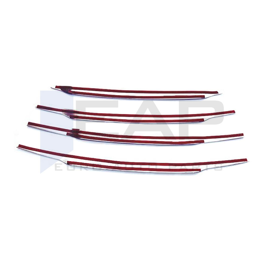 Front Grille - 4 Pcs - Stainless Steel