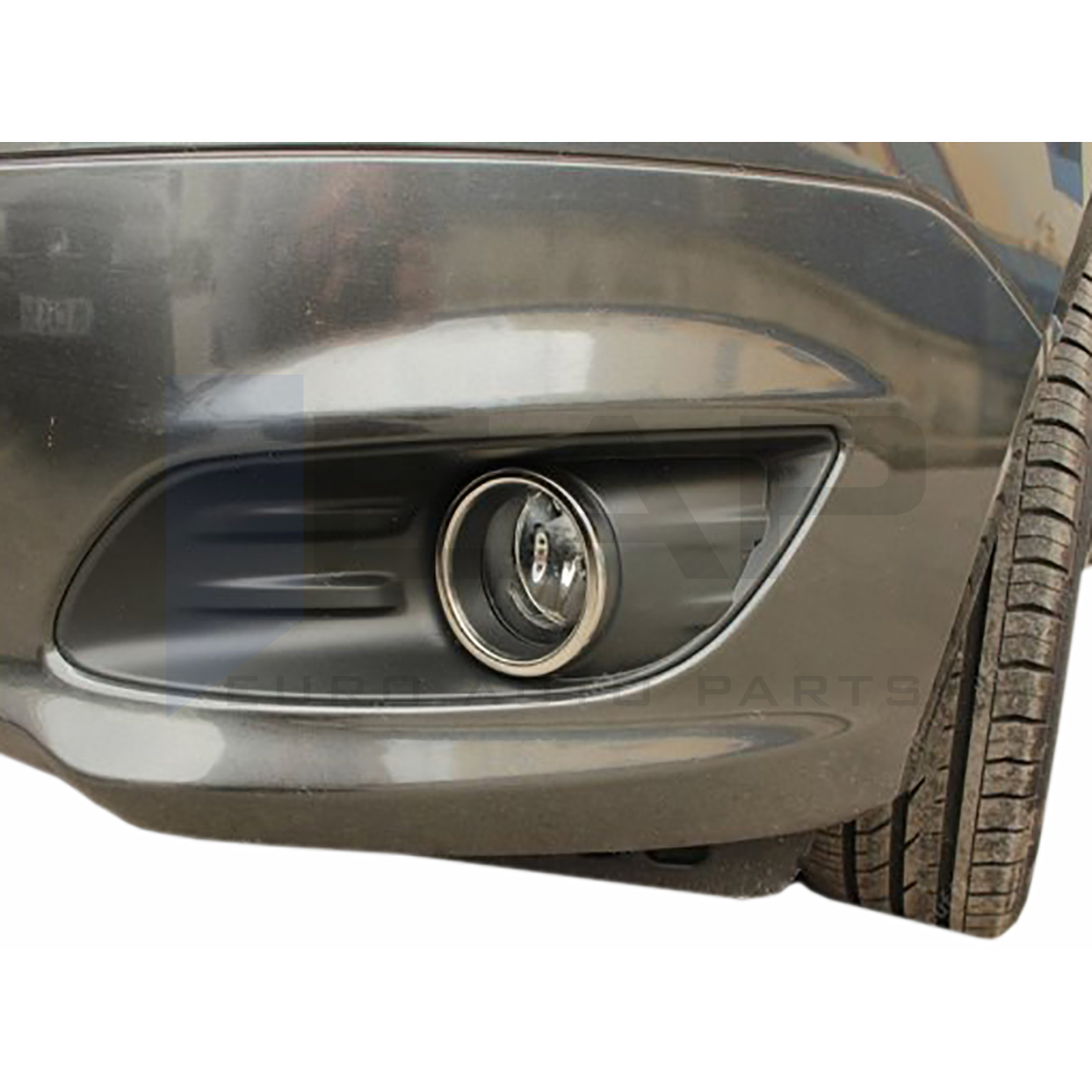 Fog Light Frame - 2 pcs - Stainless Steel 