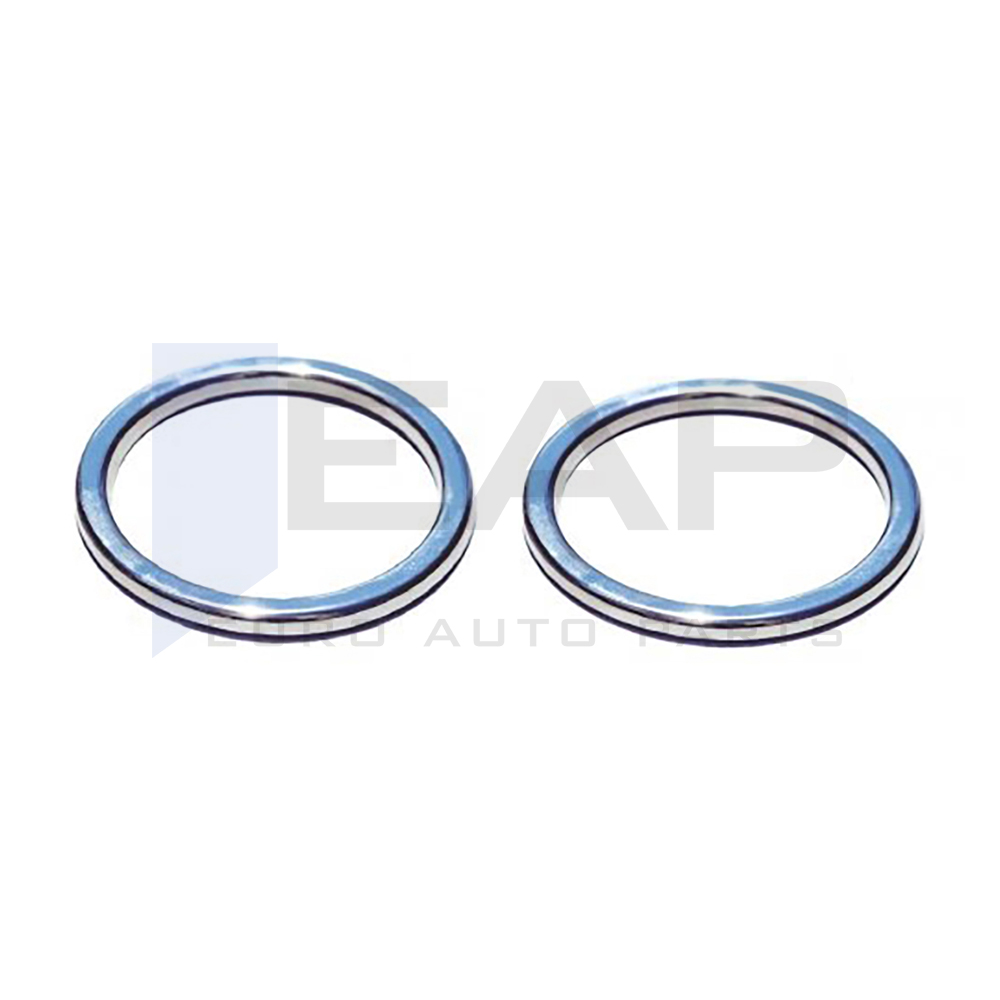Fog Light Frame - 2 pcs - Stainless Steel 