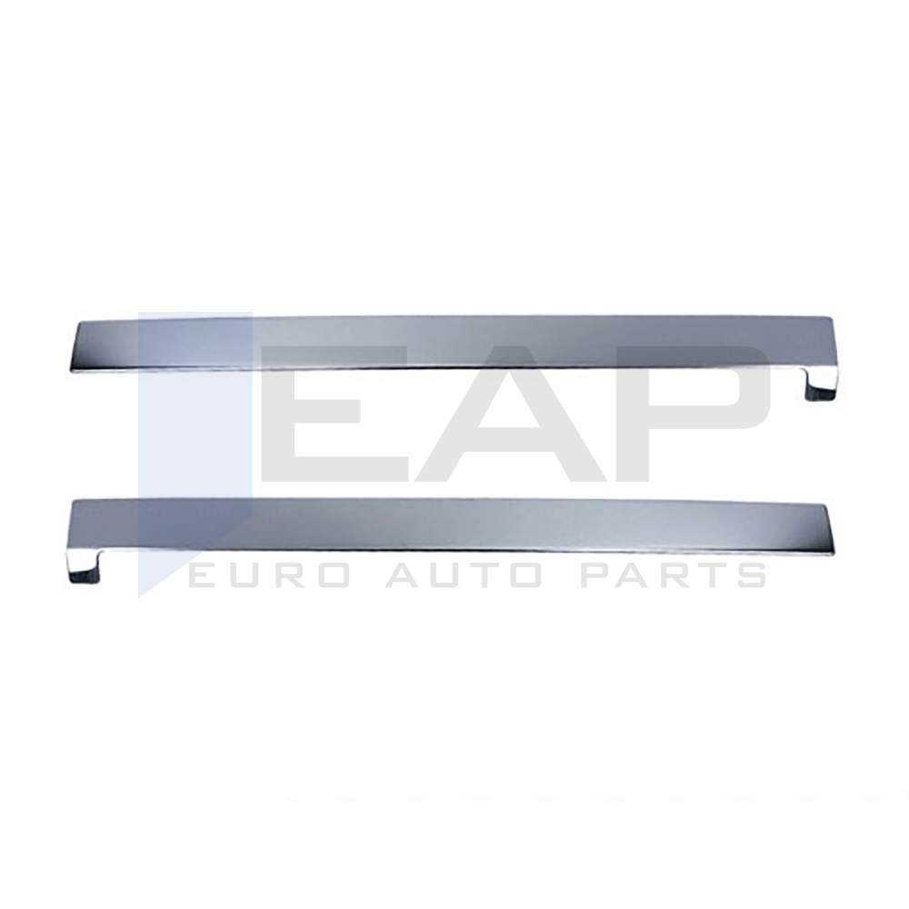 Side Door Rail Trim - 2 Pcs - Stainless Steel