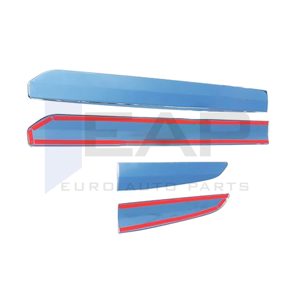 Side Door Trim - 4 Doors - Stainless Steel