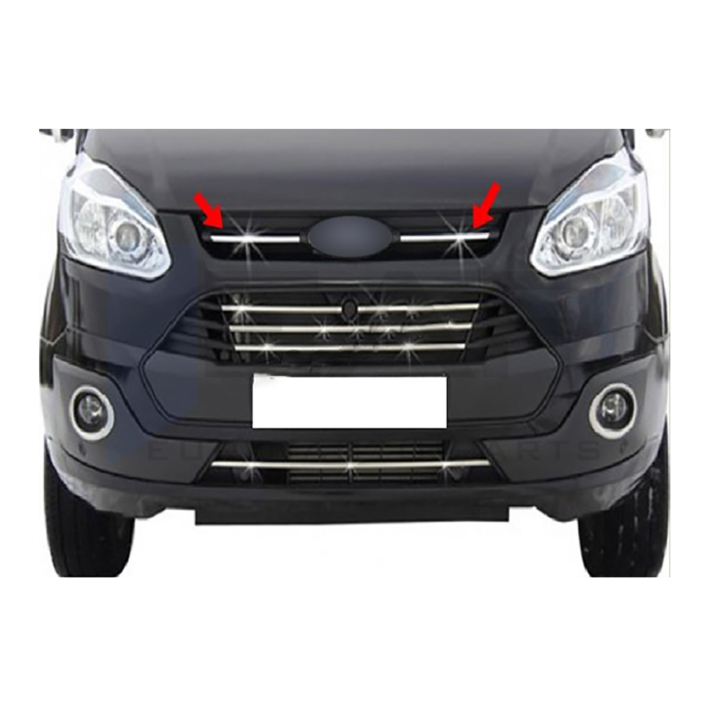 Front Grille - 2 Pcs - Stainless Steel