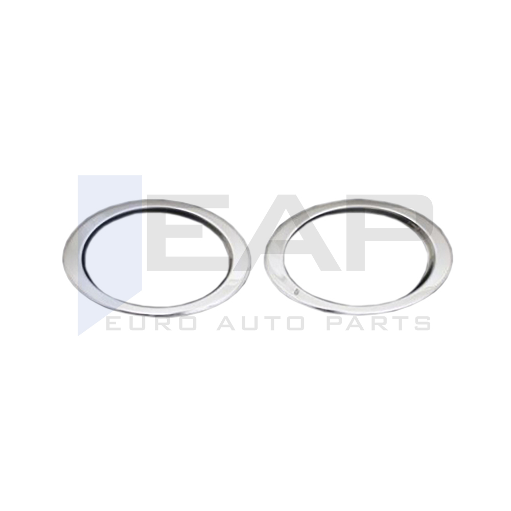 Fog Light Frame - 2 pcs - Stainless Steel 