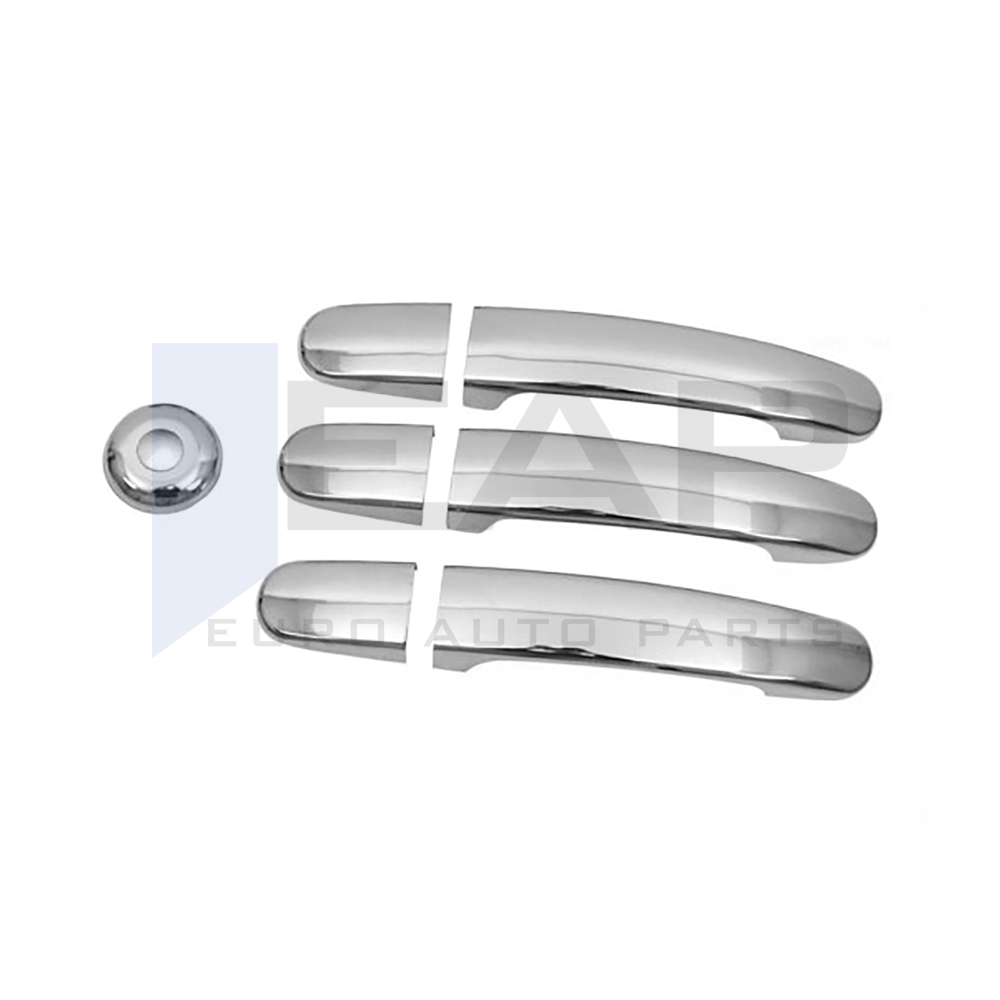 Door Handle Cover - 3 Doors - 7 Pcs - Stainless Steel