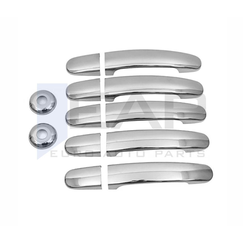 Door Handle Cover - 5 Doors - 11 Pcs - Stainless Steel