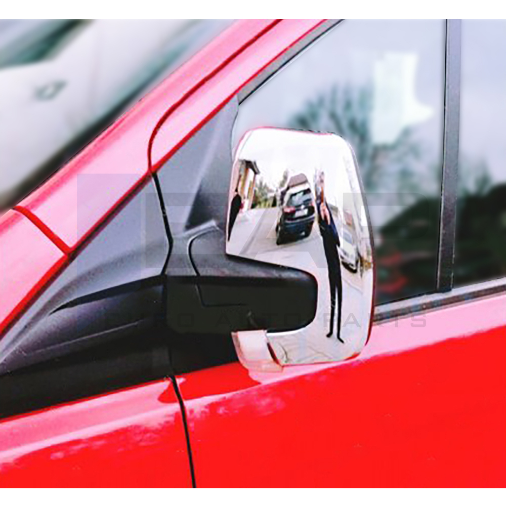 Mirror Cover - 2 Pcs - Stainless Steel