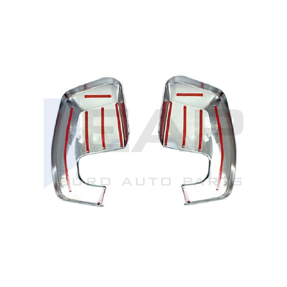 Mirror Cover - 2 Pcs - Stainless Steel