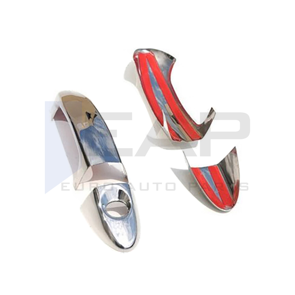 Door Handle Cover - 2 Doors - Stainless Steel