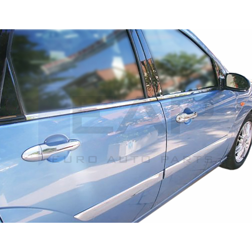 Door Handle Cover (Double Hole) - 4 Doors - Stainless Steel
