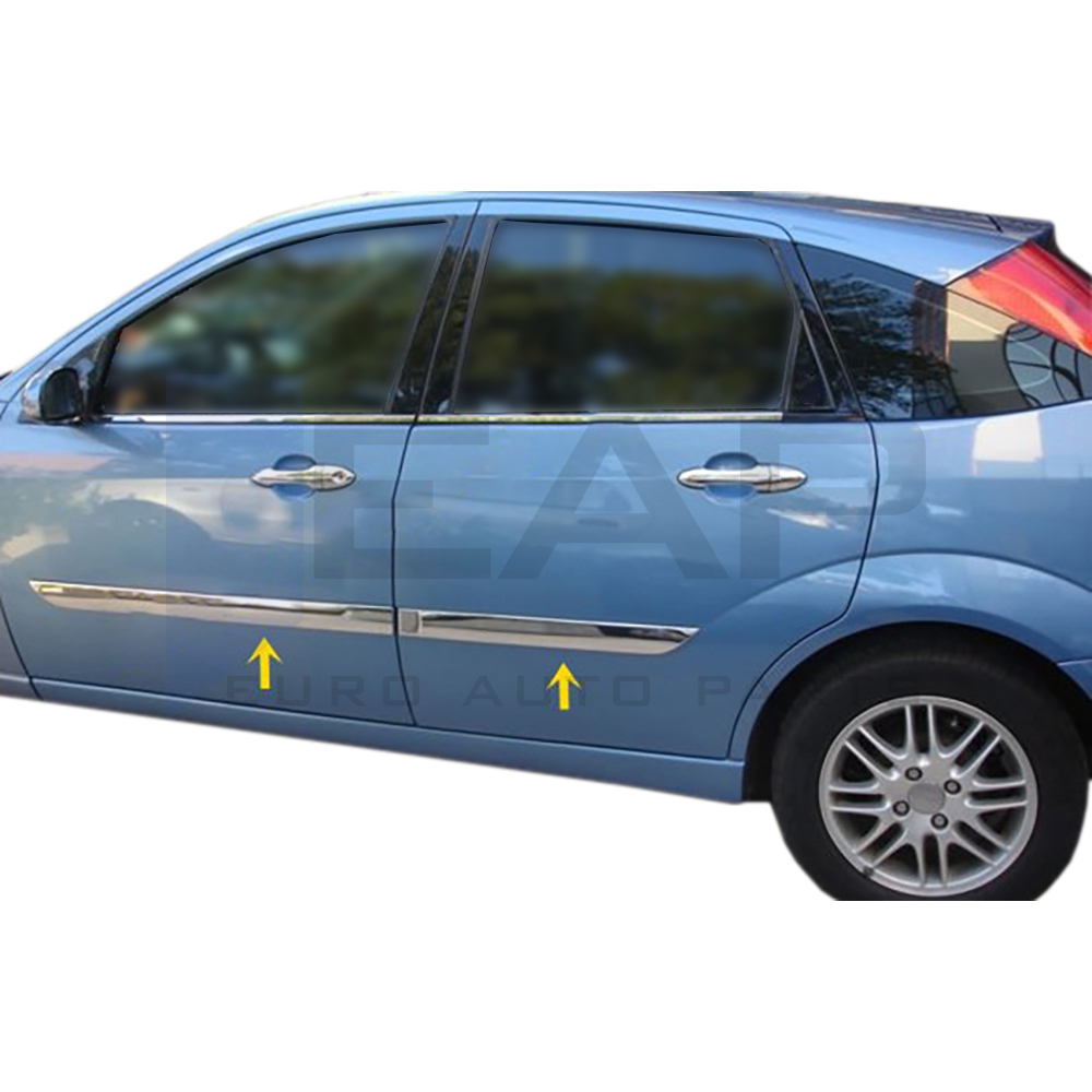 Side Door Trim - 4 Doors - Stainless Steel