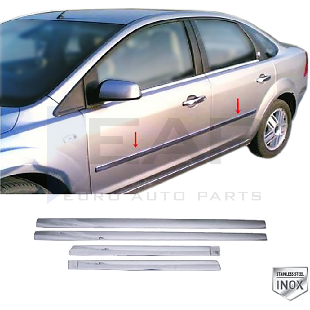 Side Door Trim - 4 Doors - Stainless Steel