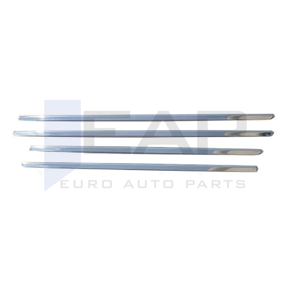 Window Frame Garnish - 4 Pcs - Stainless Steel