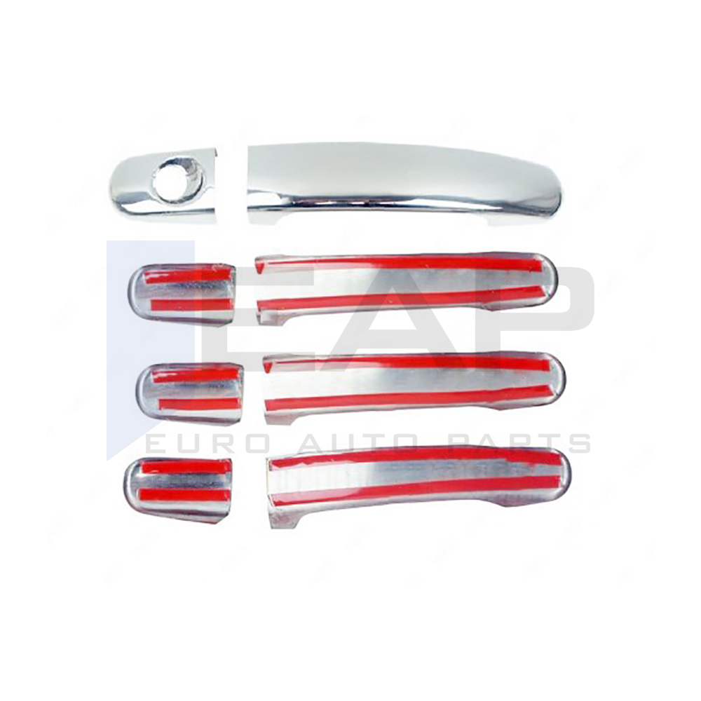 Door Handle Cover - 4 Doors - Stainless Steel
