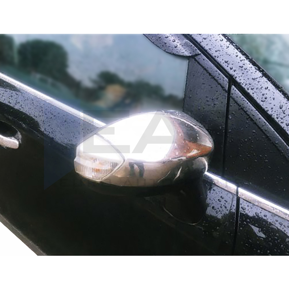 Mirror Cover - 2 Pcs - Stainless Steel