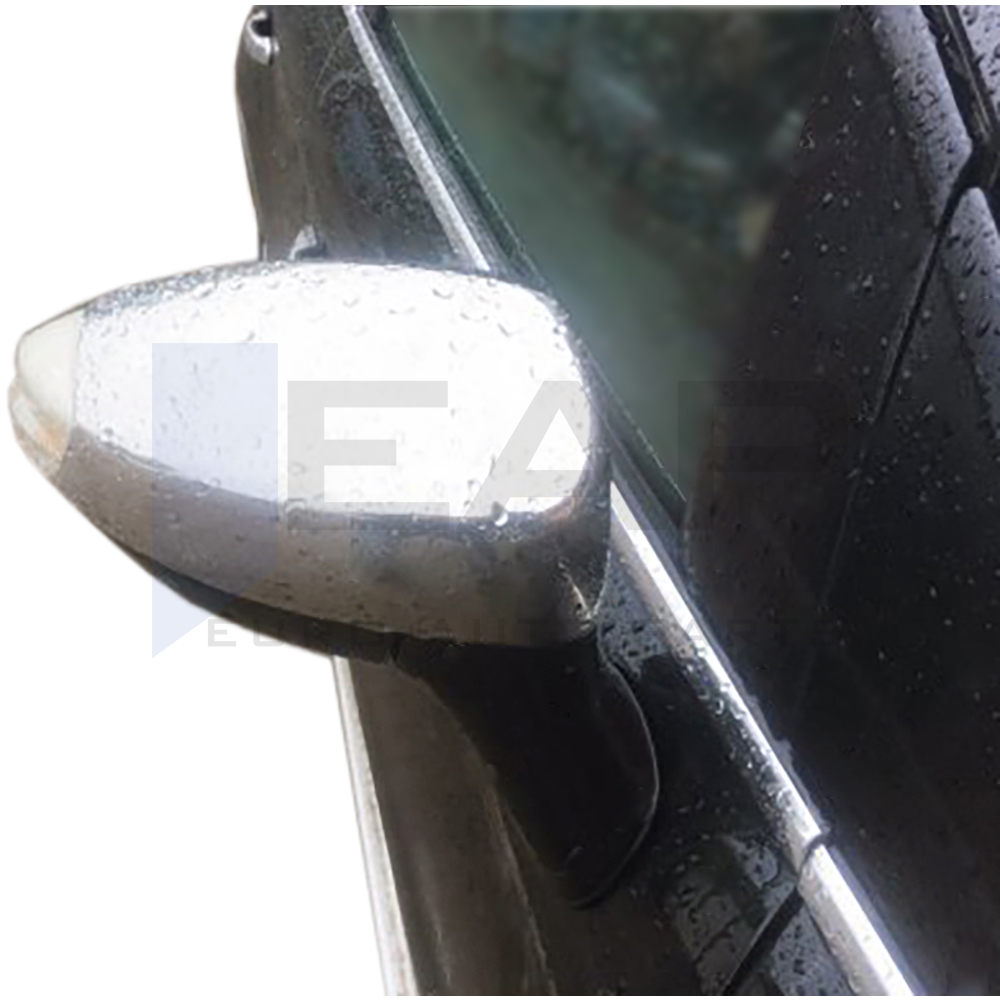 Mirror Cover - 2 Pcs - Stainless Steel