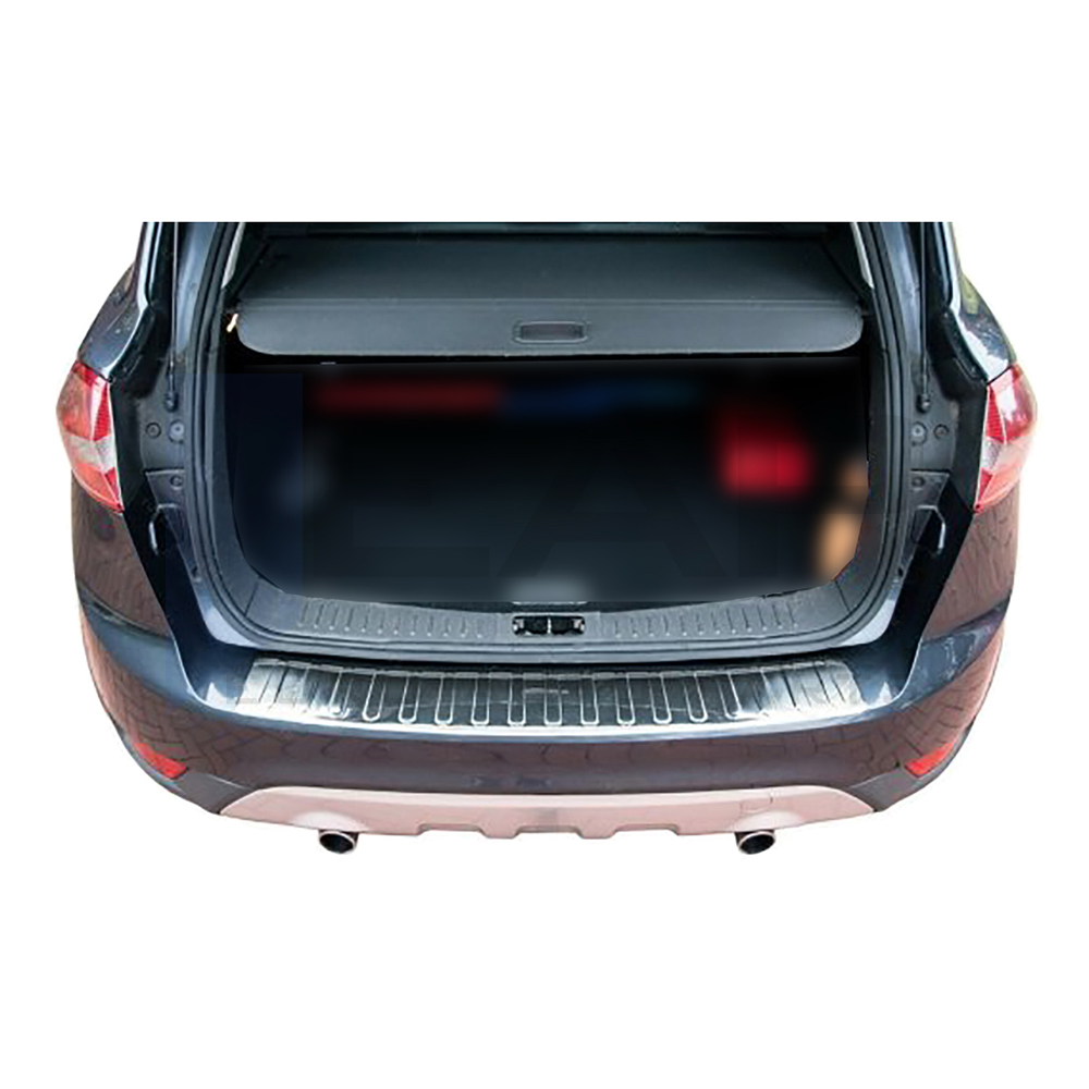 Rear Bumper Protector - Stainless Steel
