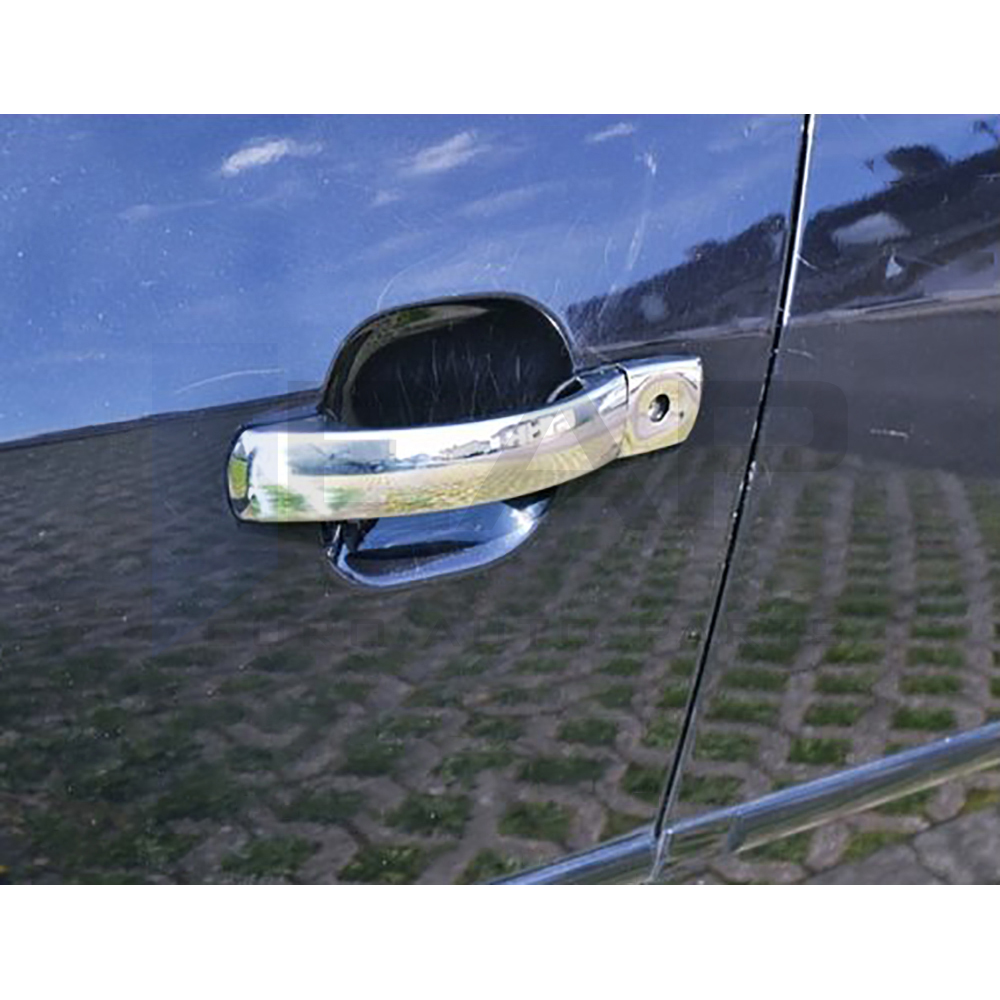 Door Handle Cover (Double Hole) - 4 Doors - Stainless Steel