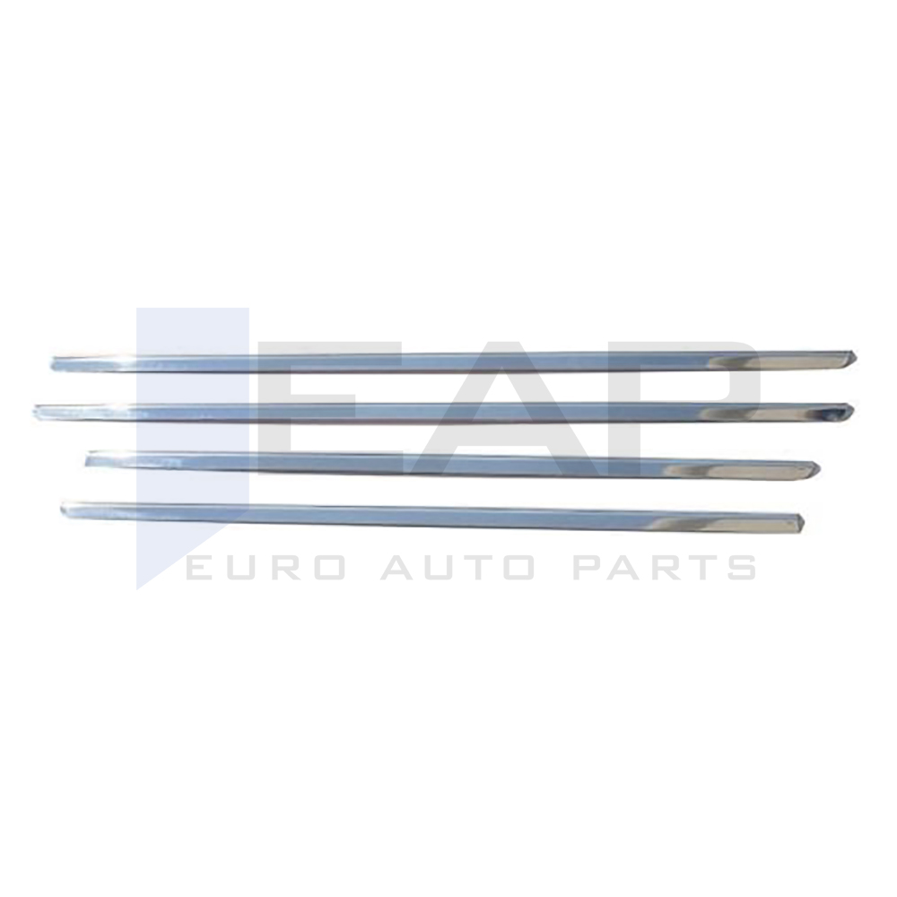 Window Frame Garnish - 4 Pcs - Stainless Steel
